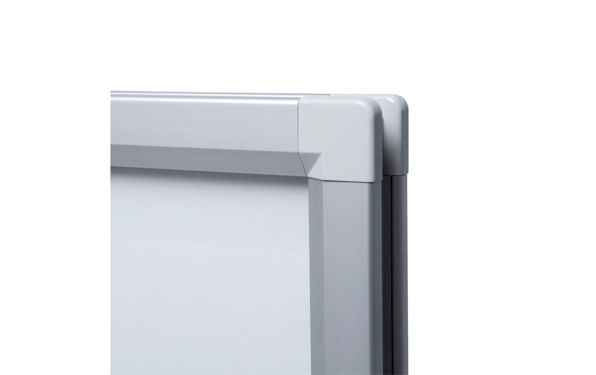 Franken Prospektständer TANK – für A1, mit Rollen, weiss/silber, Aluminium, 670×590×1123 mm