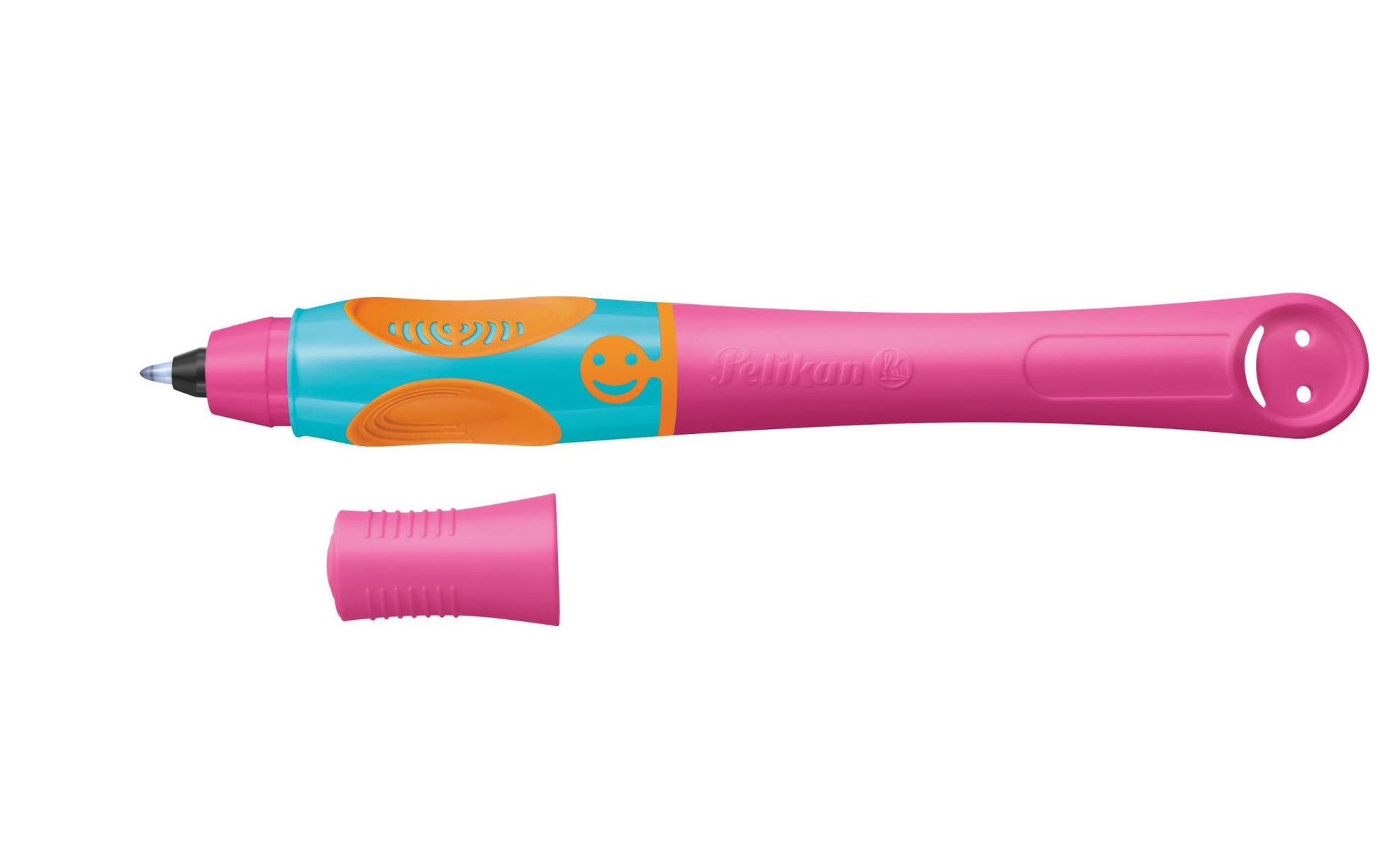 Pelikan Griffix 820424 – Tintenroller, blau, radierbar, pink, für Rechtshänder