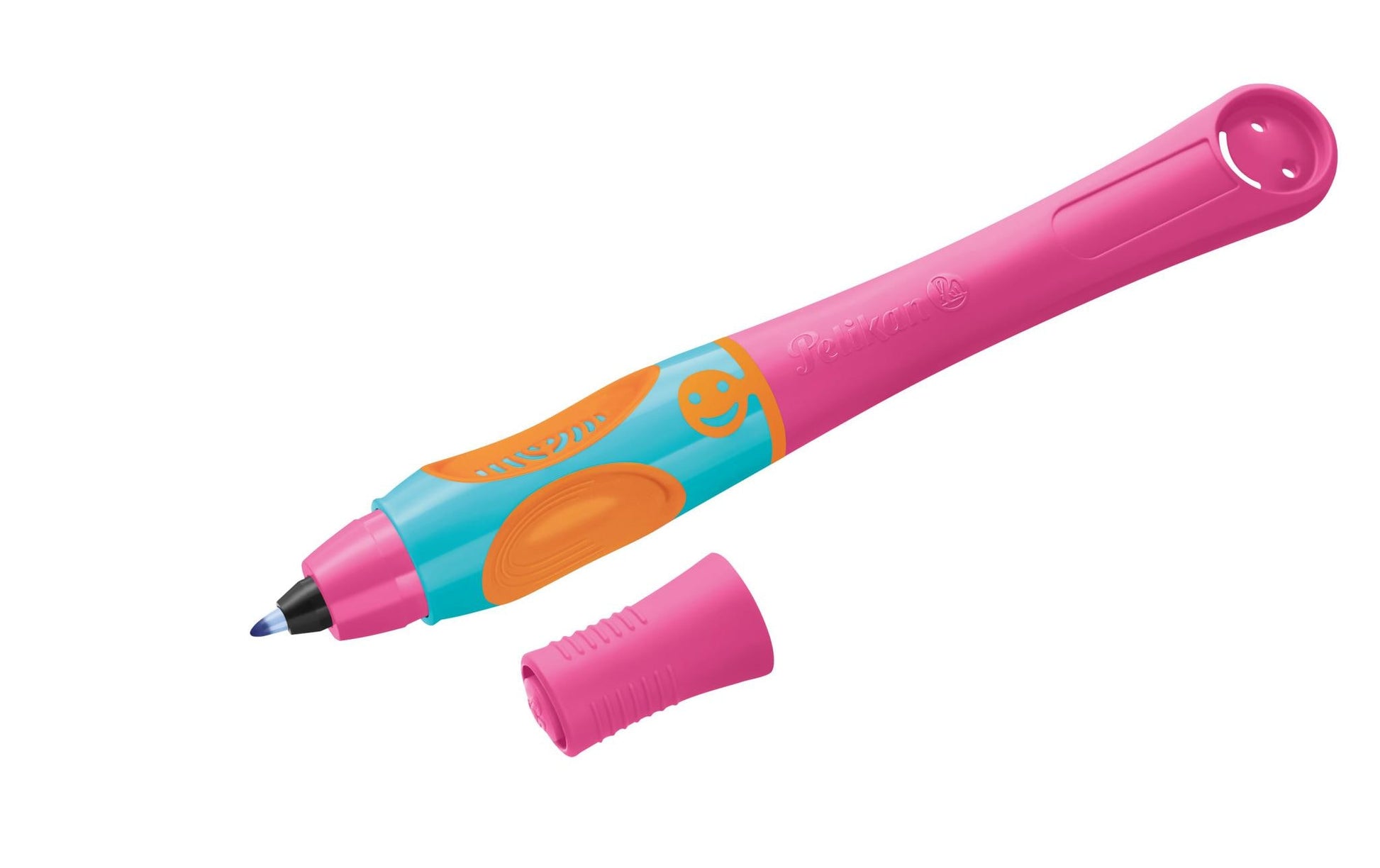 Pelikan Griffix 820424 – Tintenroller, blau, radierbar, pink, für Rechtshänder
