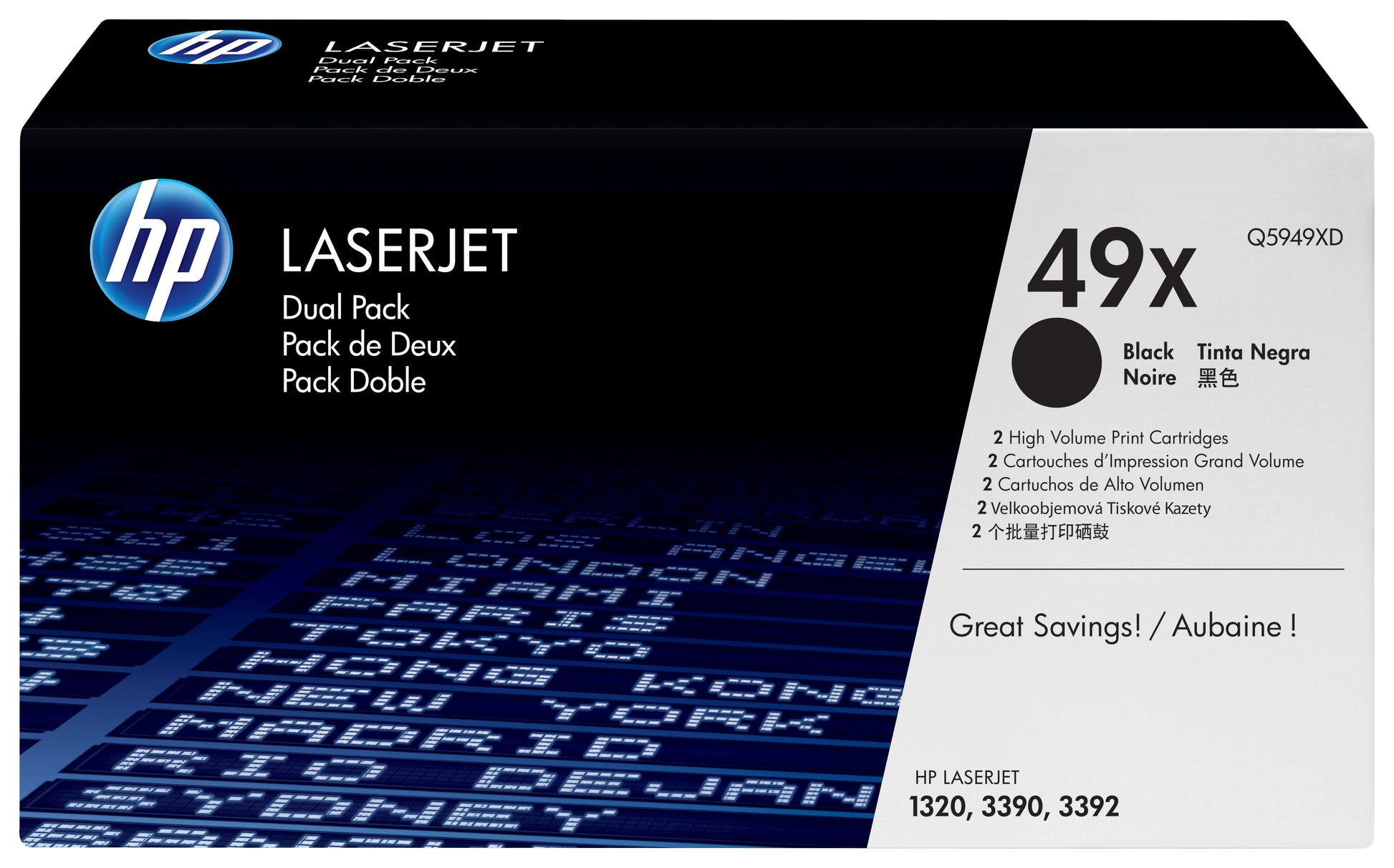 HP Toner 49X/Q5949XD – Schwarz