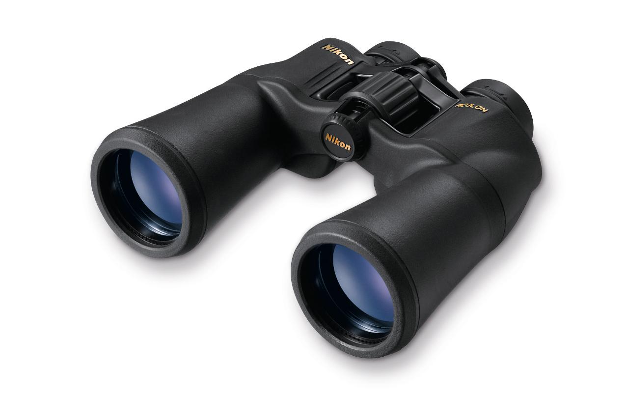 Nikon Kompaktfernglas Aculon A211 – 12×50 mm, schwarz