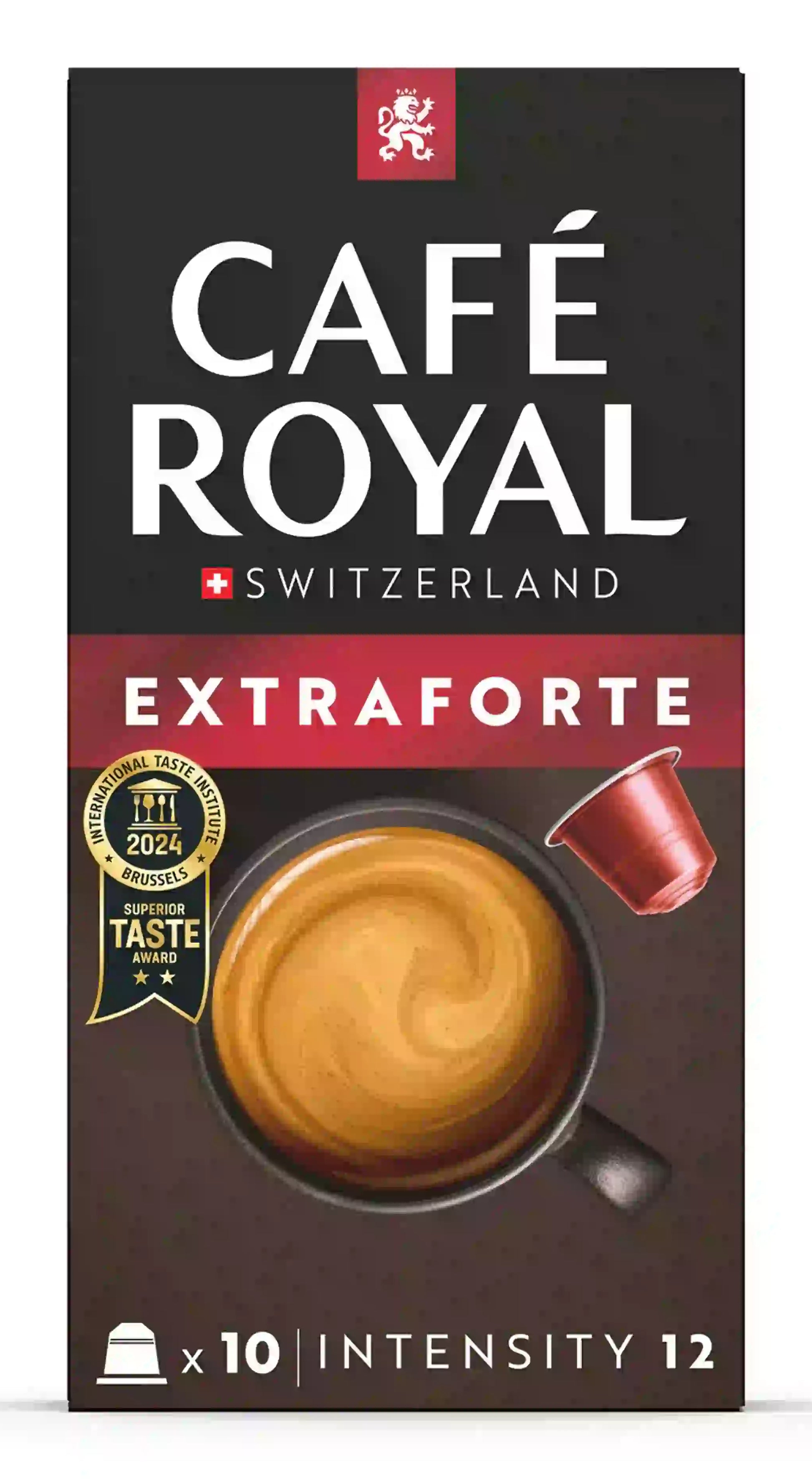 Café Royal Kapseln für Nespresso – Espresso, Intensität 12, 100 Kapseln