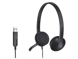 Logitech H340 – Headset – USB‑A – Schwarz