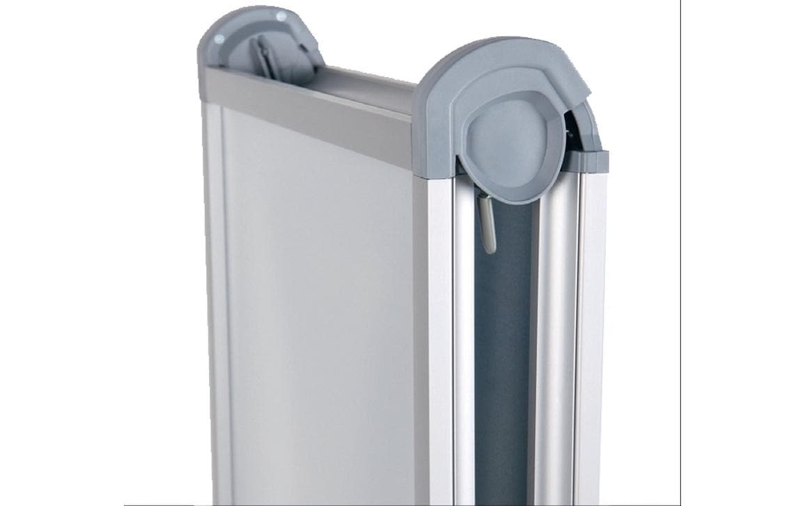 Franken Plakatständer Outdoor PRO – DIN A1, 652 × 1100 mm, silber, Aluminium