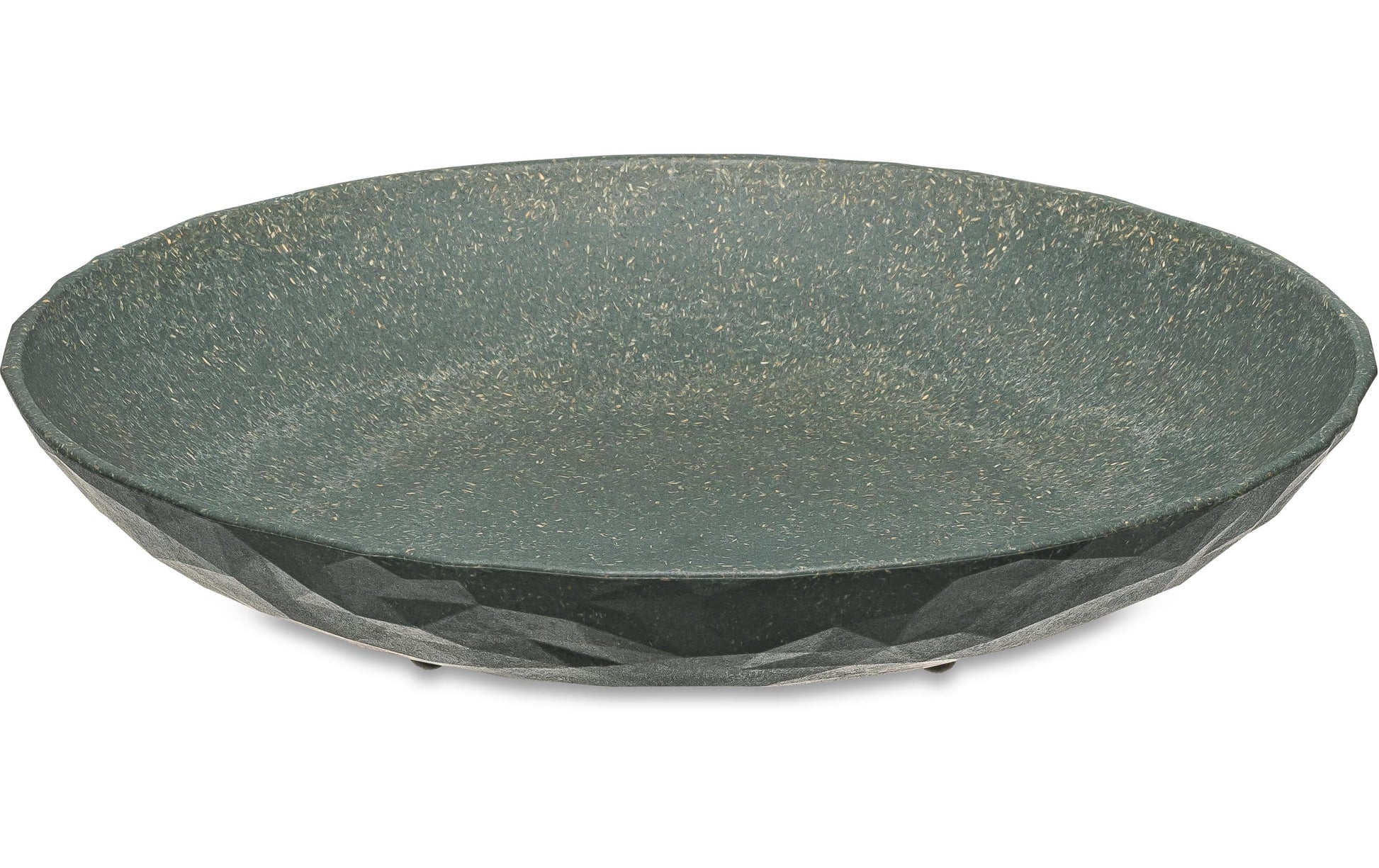 koziol Suppenteller – 4er Set, Ø 22 cm, Kunststoff (biozirkulär), Grau, spülmaschinenfest, BPA-frei