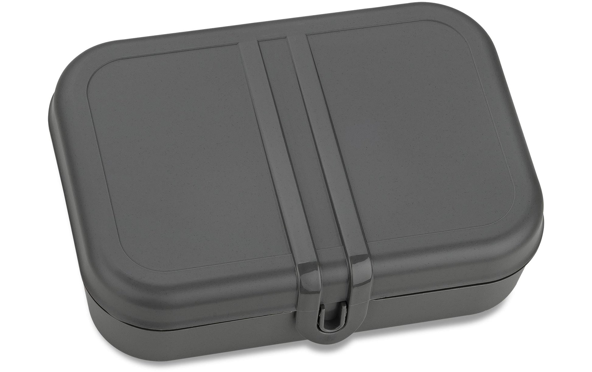Koziol – Lunchbox, 23,2 × 16,6 × 6,2 cm, Biokunststoff, grau