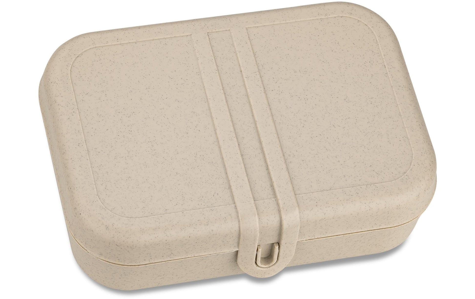 Koziol – Lunchbox 23,2 × 16,6 × 6,2 cm, Biokunststoff, sand