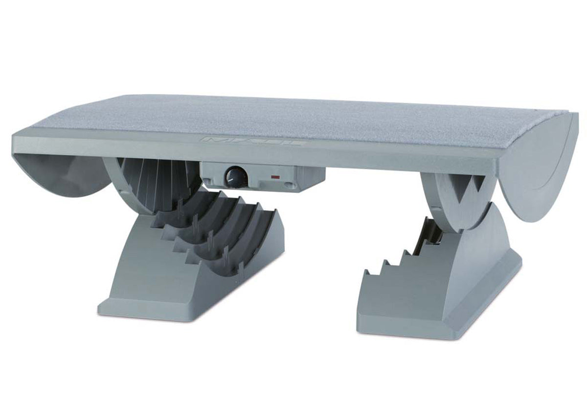 MAUL Fussstütze – grau – 450 × 390 mm – Kunststoff, rutschfest