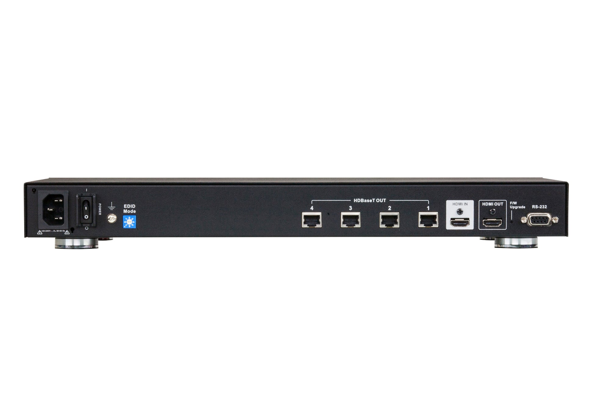 ATEN VS1814T – HDMI-Splitter über Cat5e, 1× HDMI Eingang / 4× HDMI Ausgang, 4K, 100 m, HDR, HDCP, für VE812R