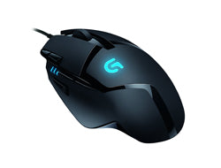 Logitech G G402 – Gaming-Maus – Kabelgebunden (USB‑A), 4000 DPI, RGB-Beleuchtung, rechts, Schwarz