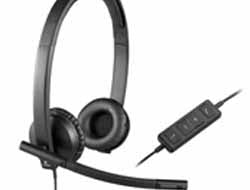 Logitech H570E – Stereo Headset – USB‑A