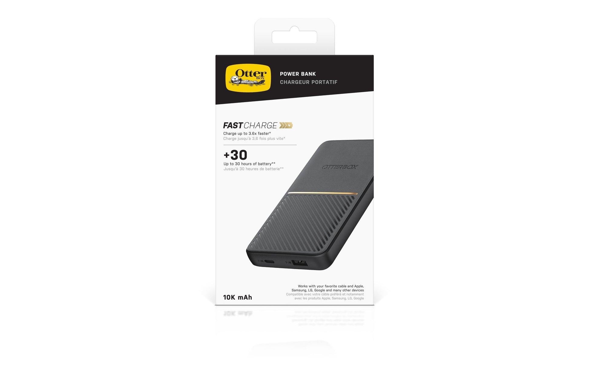 OtterBox Powerbank 5000 mAh, PD 18 W, 1× USB-C, Schwarz