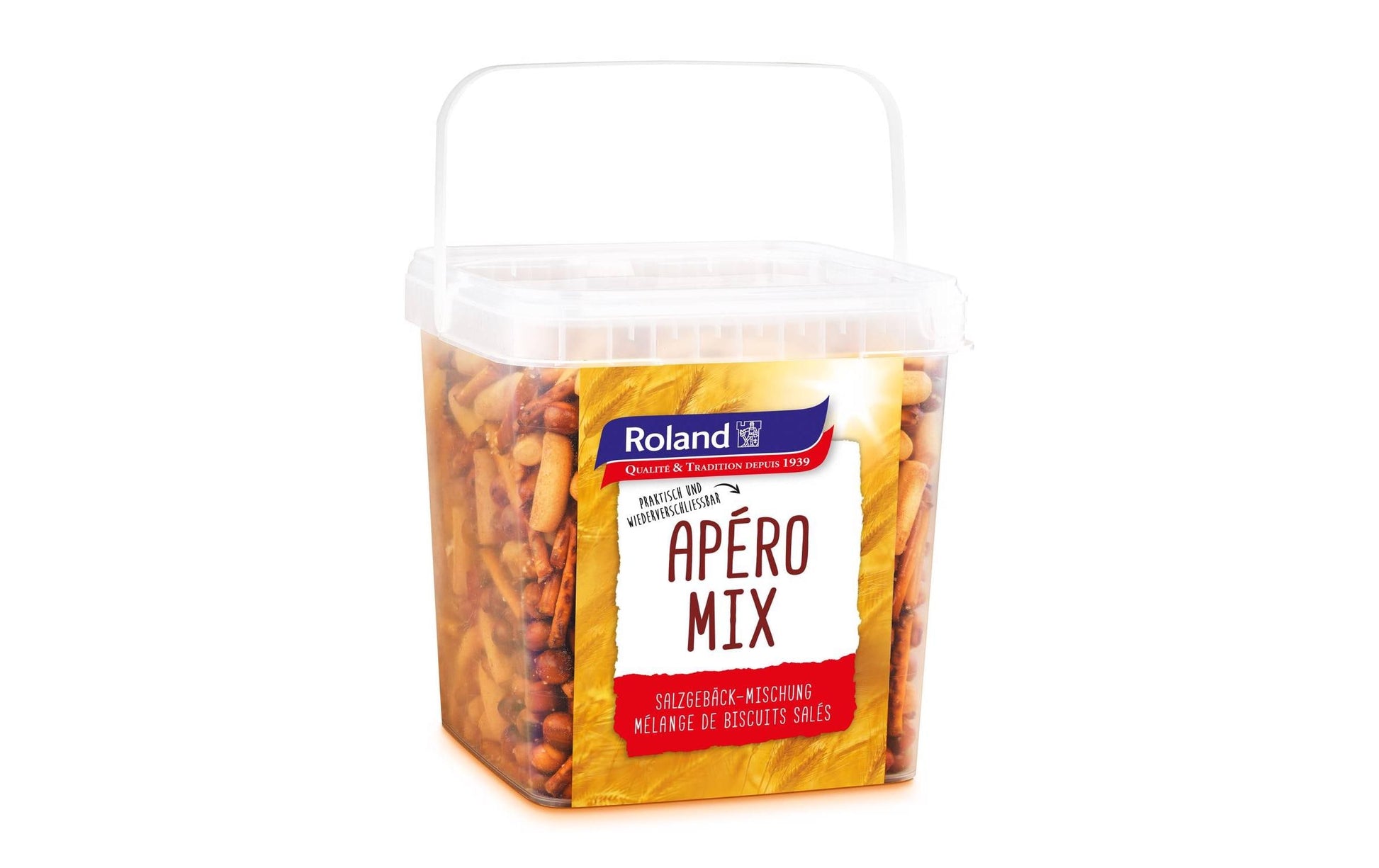 Roland snacks Roland Apéro-Mix Box Salzgebäck – 1,2 kg