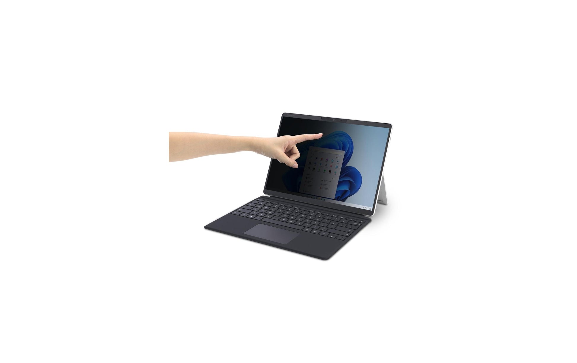 Kensington MagPro Elite Blickschutzfilter – für Surface Pro (Auswahl), 13", PET, schwarz/transparent