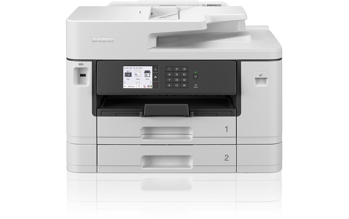 Brother MFC-J5740DW – Farbiges Tintenstrahl-MFP A3, 4-in-1 – USB/LAN/WLAN – Duplex, ADF – 28 S/W-Seiten pro Minute
