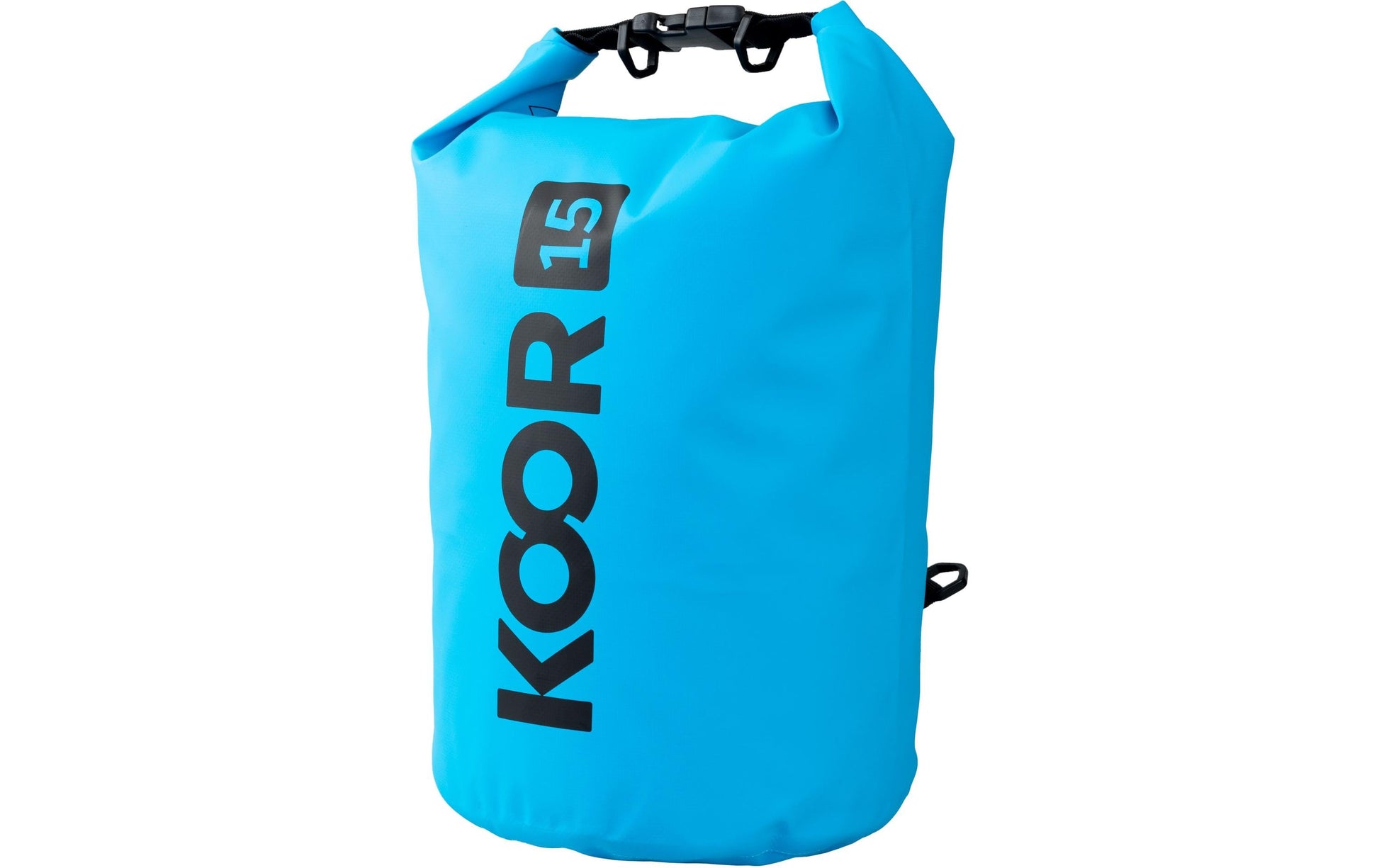 KOOR Sporttasche Dry Bag – 15 l, PVC, blau, 36,5 × 53,5 × 22 cm