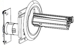 Zebra Aufwickler P1058930-052 – für ZT410