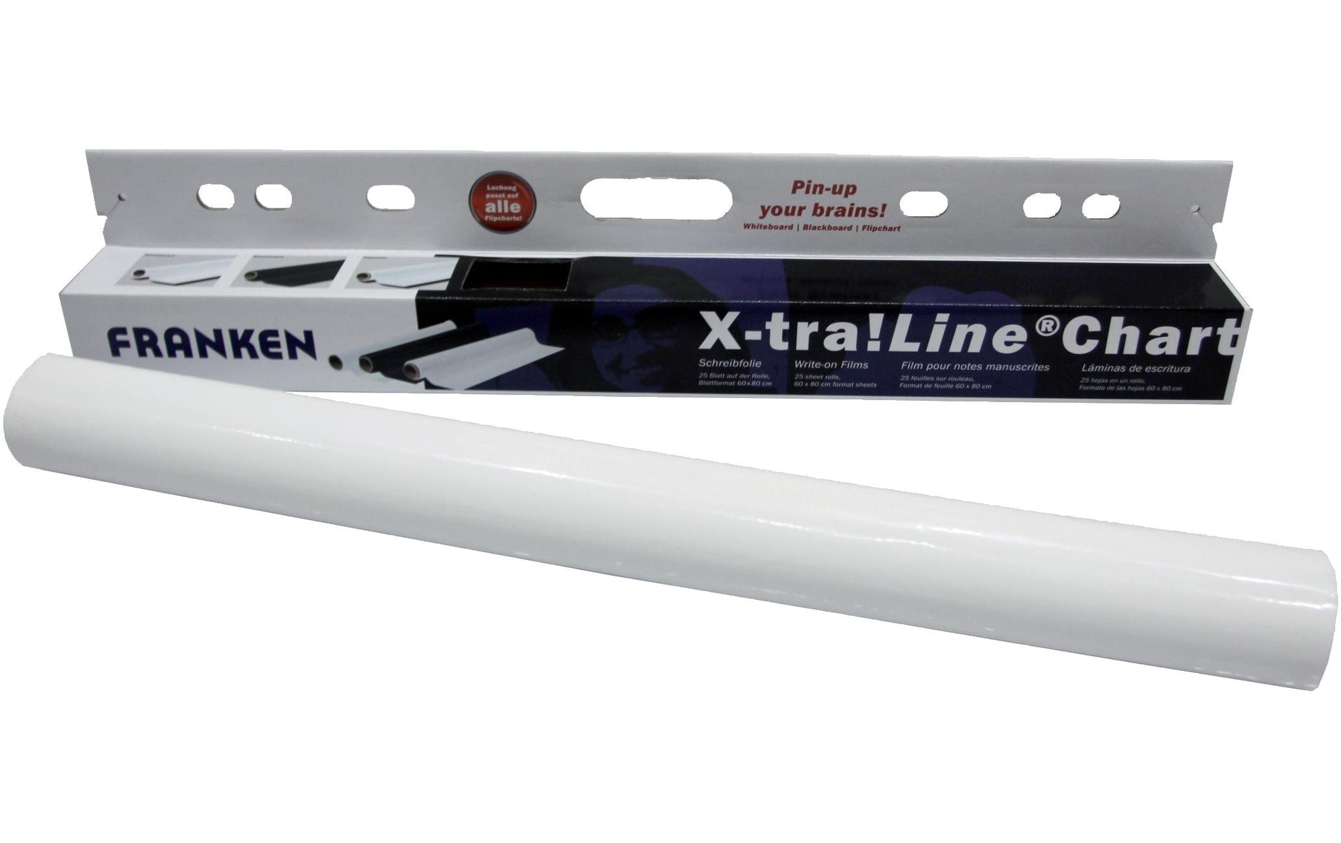 Franken Whiteboard – 60 × 80 cm – 25-teilig