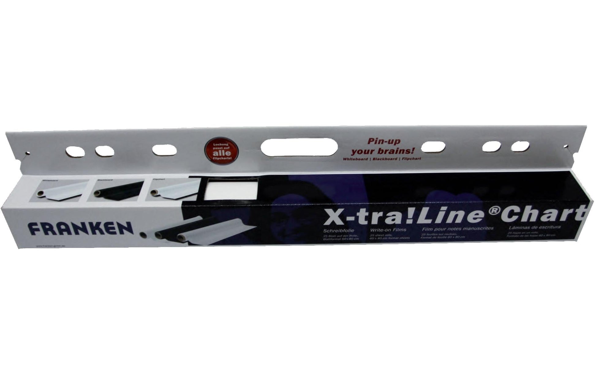 Franken Whiteboard – 60 × 80 cm – 25-teilig