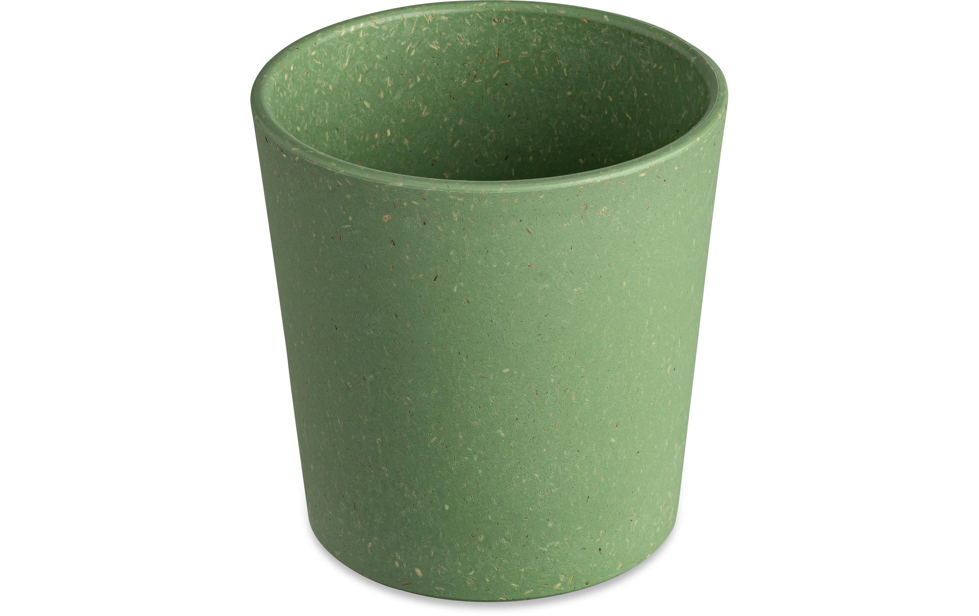 Koziol Becher Connect S – 4er Set, 190 ml, Ø 7,3 cm, H 7,5 cm, Kunststoff (biozirkulär), Grün, BPA-frei