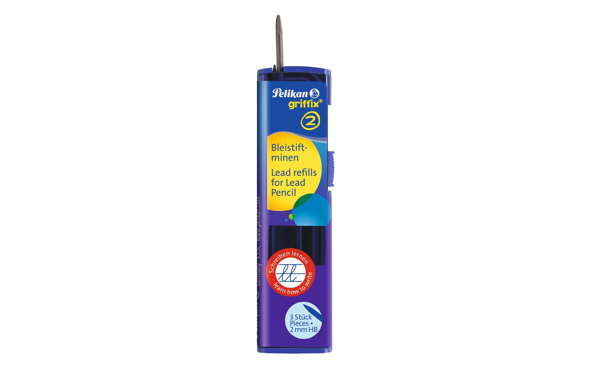 Pelikan Bleistiftminen – Grau, 2 mm, HB, 3 Stk.