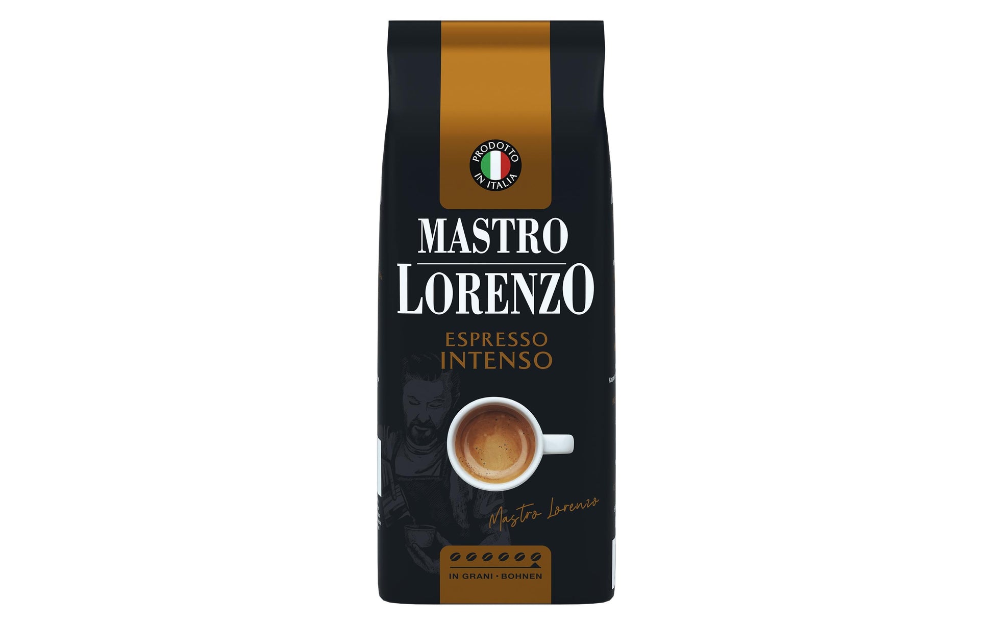 Mastro Lorenzo Intenso – Kaffeebohnen – Café Crème, 1 kg