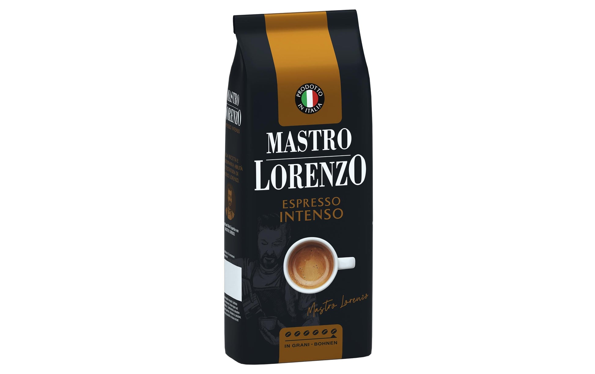 Mastro Lorenzo Intenso – Kaffeebohnen – Café Crème, 1 kg