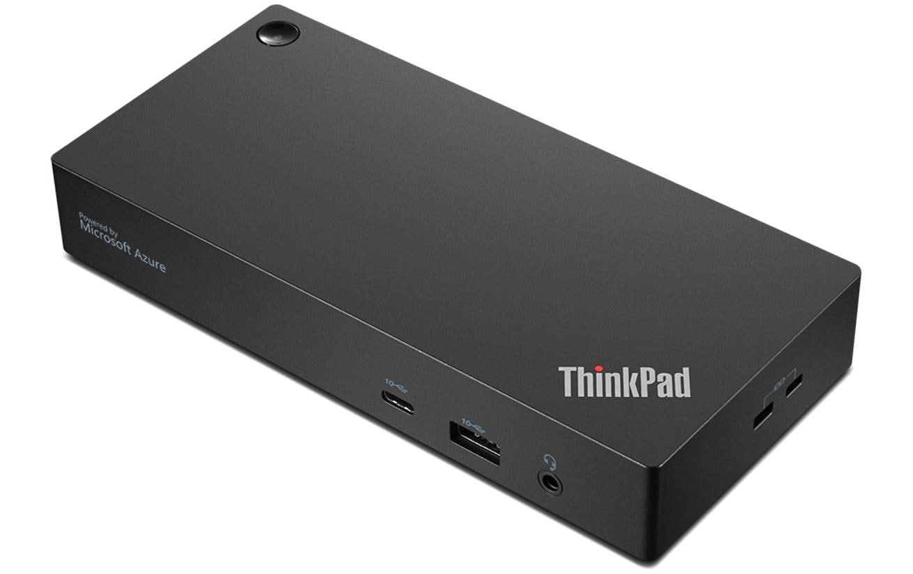 Lenovo Universelle Smart-Dockingstation – Thunderbolt 4, 2× DP, 1× HDMI, 4× USB-A, 1× USB-C, GbE, für Windows