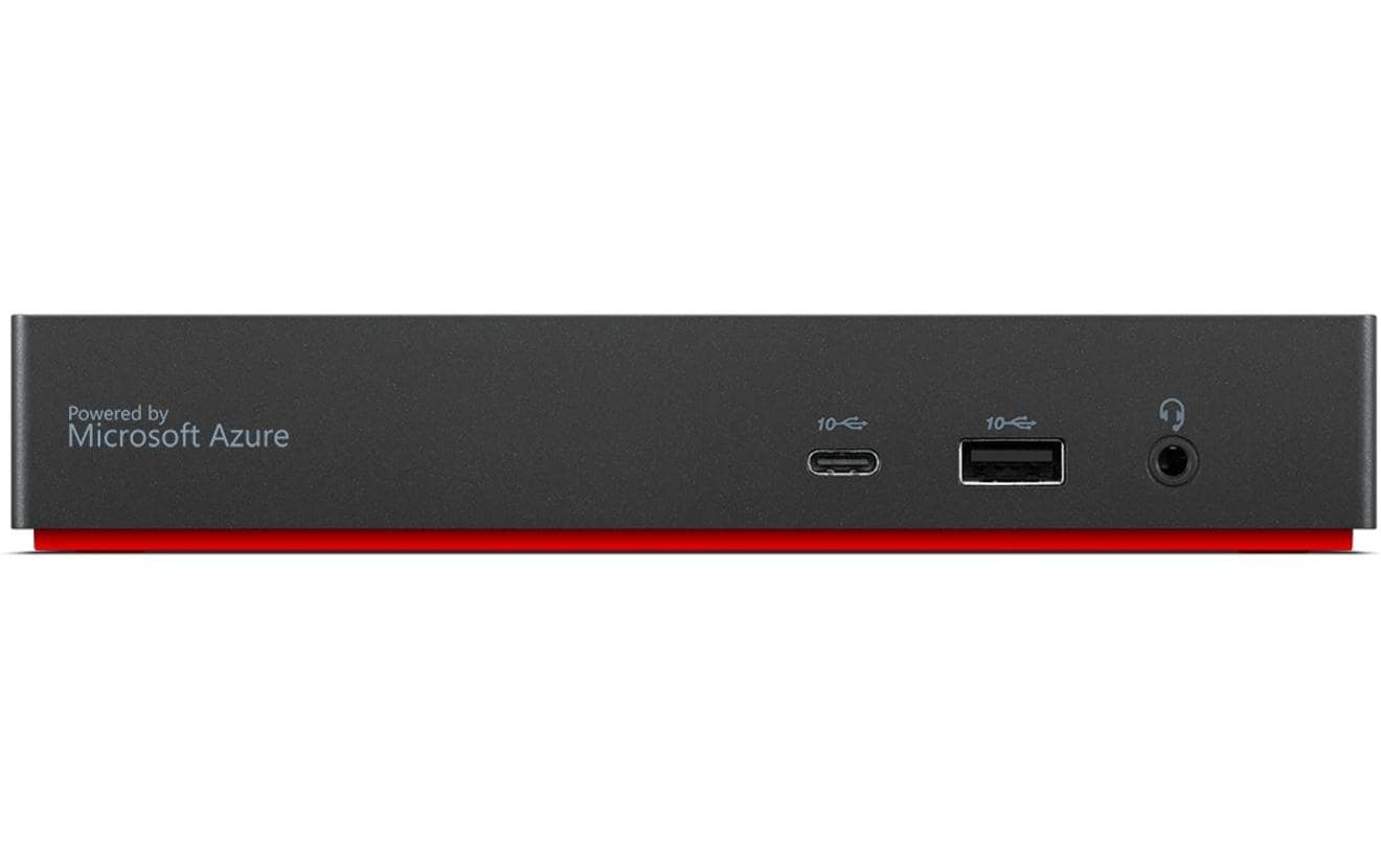 Lenovo Universelle Smart-Dockingstation – Thunderbolt 4, 2× DP, 1× HDMI, 4× USB-A, 1× USB-C, GbE, für Windows