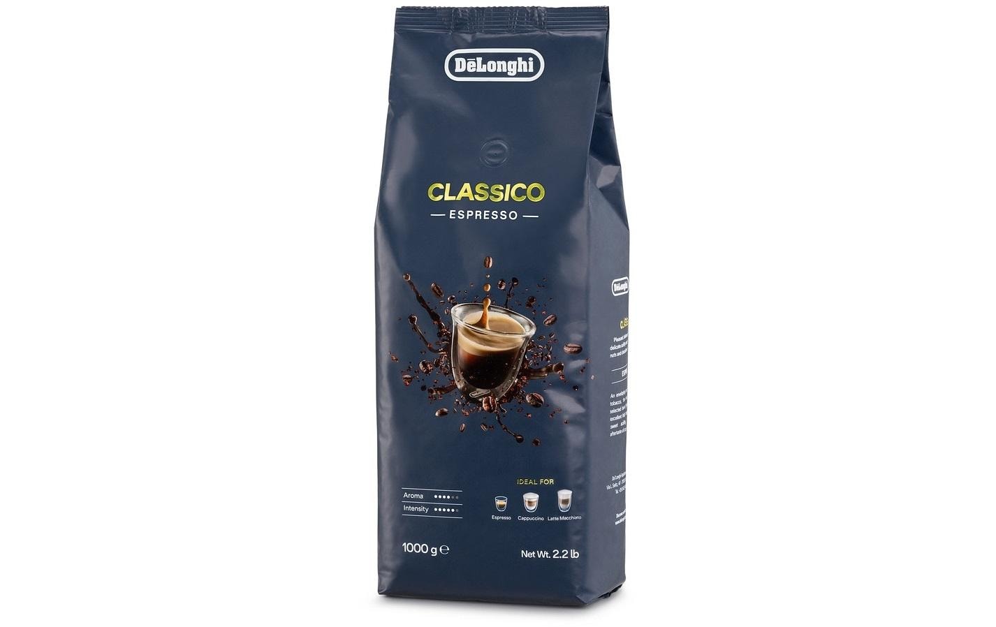 De’Longhi De'Longhi Classico – Kaffeebohnen – Espresso, Intensität 5, 1 kg