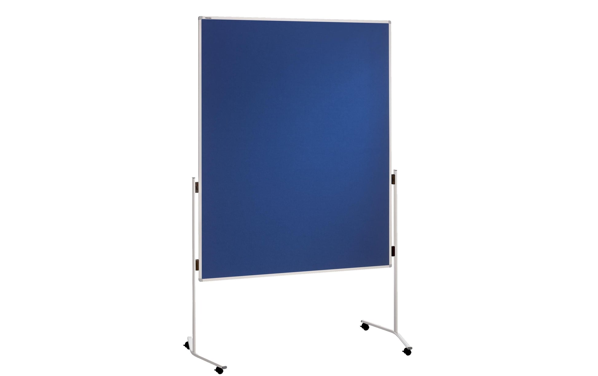 Franken Pinnwand – Filz, Alurahmen – 120 × 195 cm, Blau, ECO