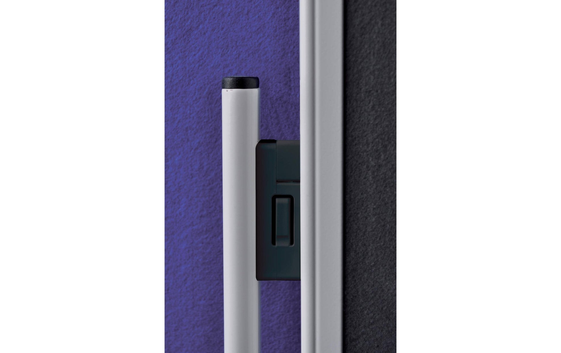 Franken Pinnwand – Filz, Alurahmen – 120 × 150 cm, Grau, ECO
