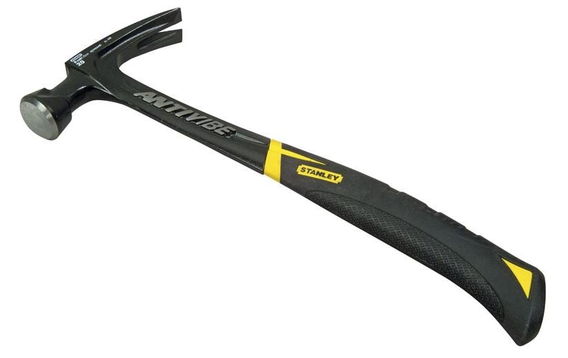 Stanley FatMax Klauenhammer AntiVibe – 325 × 35 × 130 mm, Gummigriff