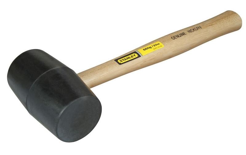 Stanley Gummihammer – 454 g, 354 × 100 mm, Hickory-Griff