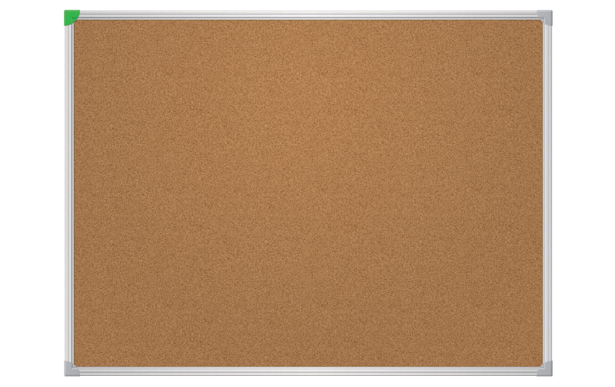 Franken Pinnwand – Kork, Alurahmen – 80 × 60 cm