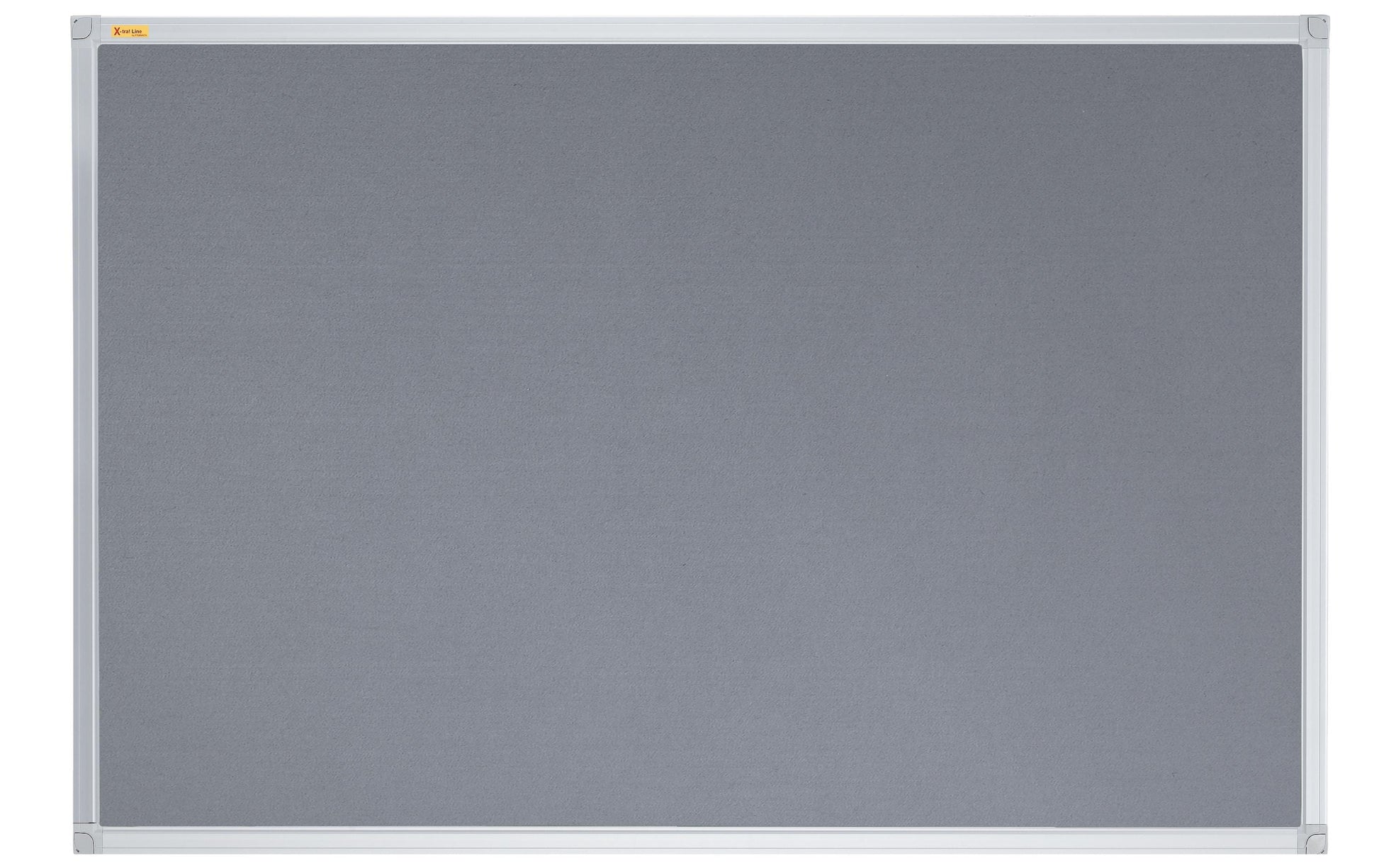 Franken X-traLine Pinnwand – 60 × 45 cm, Filz, Grau