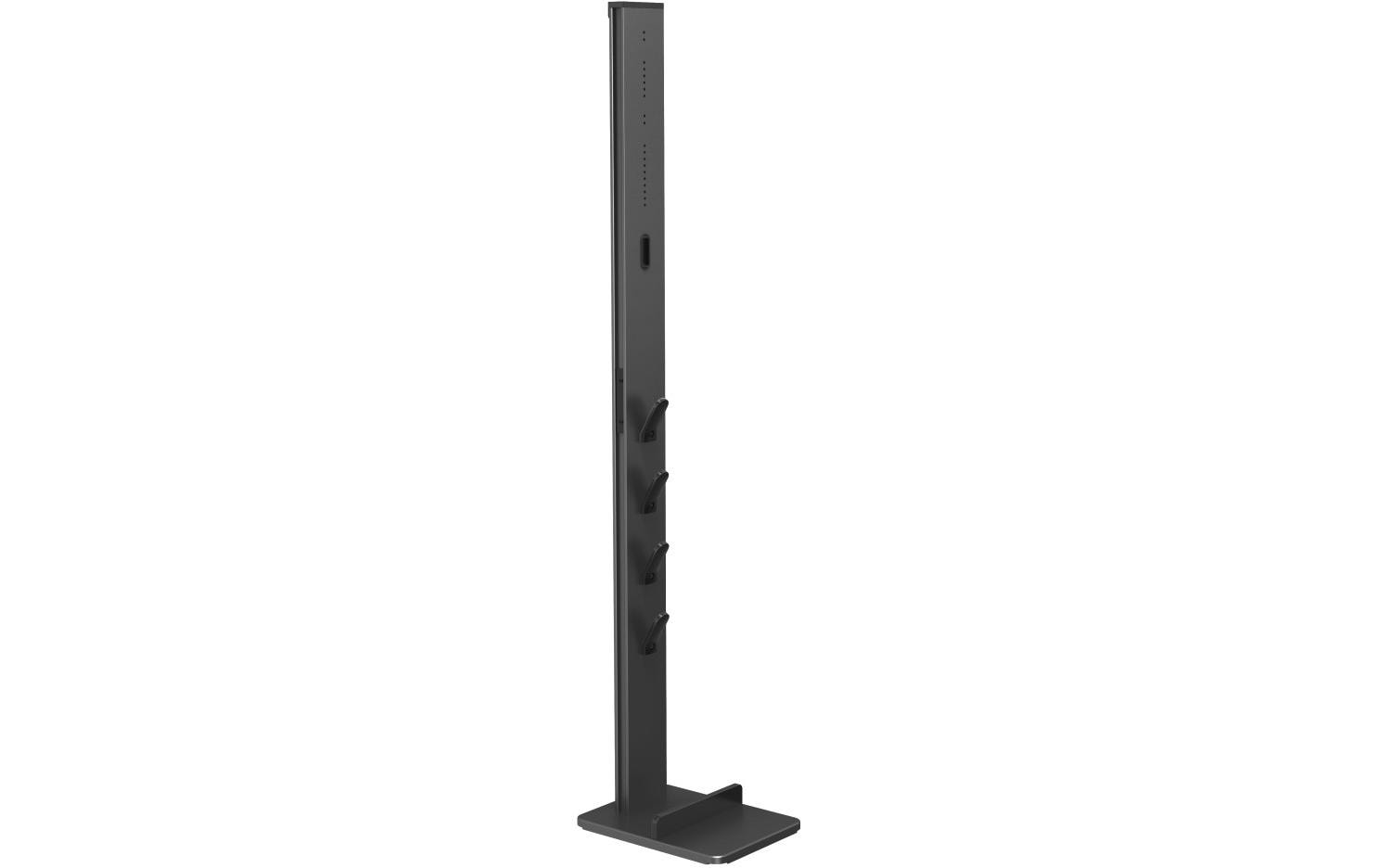 Xavax Andockstation – 22 × 29,5 × 128 cm, für Stabstaubsauger, Schwarz