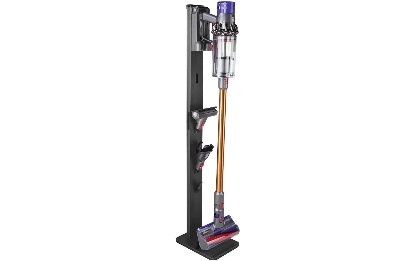 Xavax Andockstation – 22 × 29,5 × 128 cm, für Stabstaubsauger, Schwarz