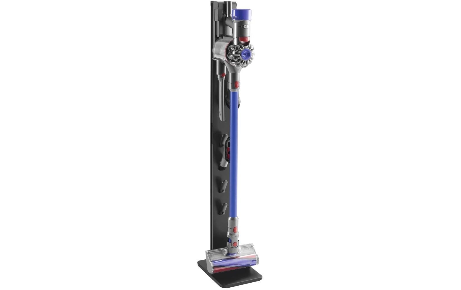 Xavax Andockstation – 22 × 29,5 × 128 cm, für Stabstaubsauger, Schwarz