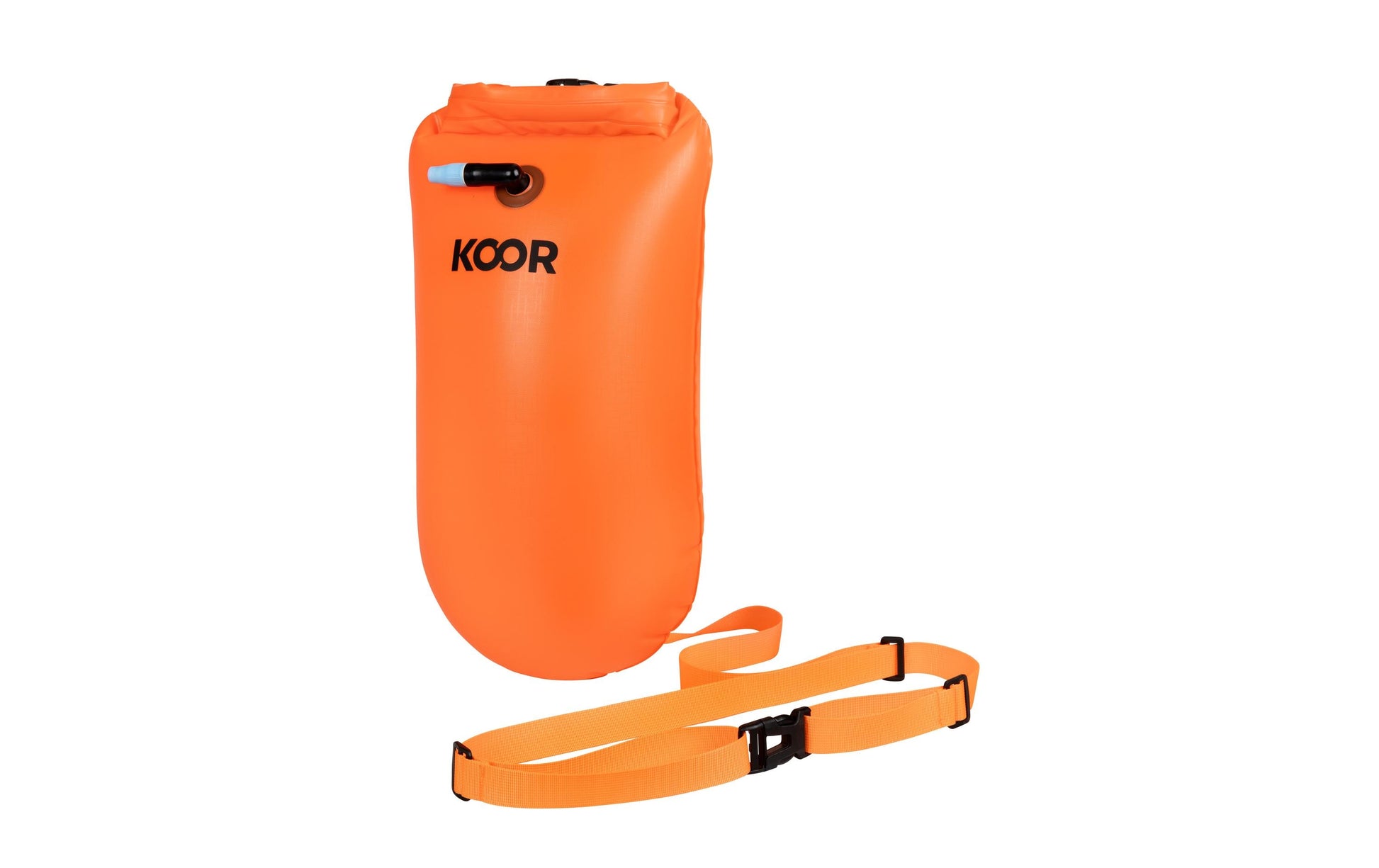 KOOR Schwimmboje – wasserfest – 15 l – orange – PVC