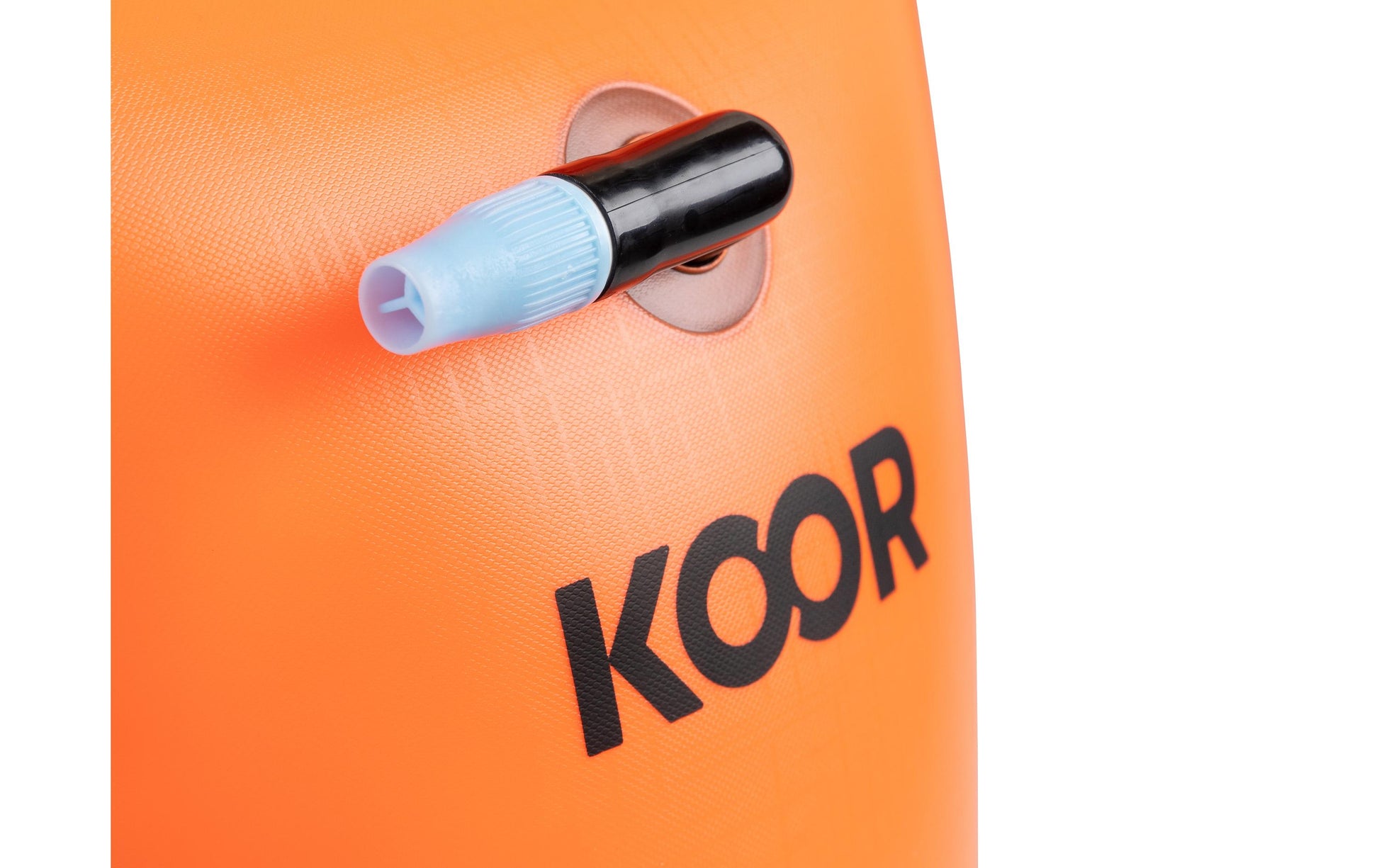 KOOR Schwimmboje – wasserfest – 15 l – orange – PVC