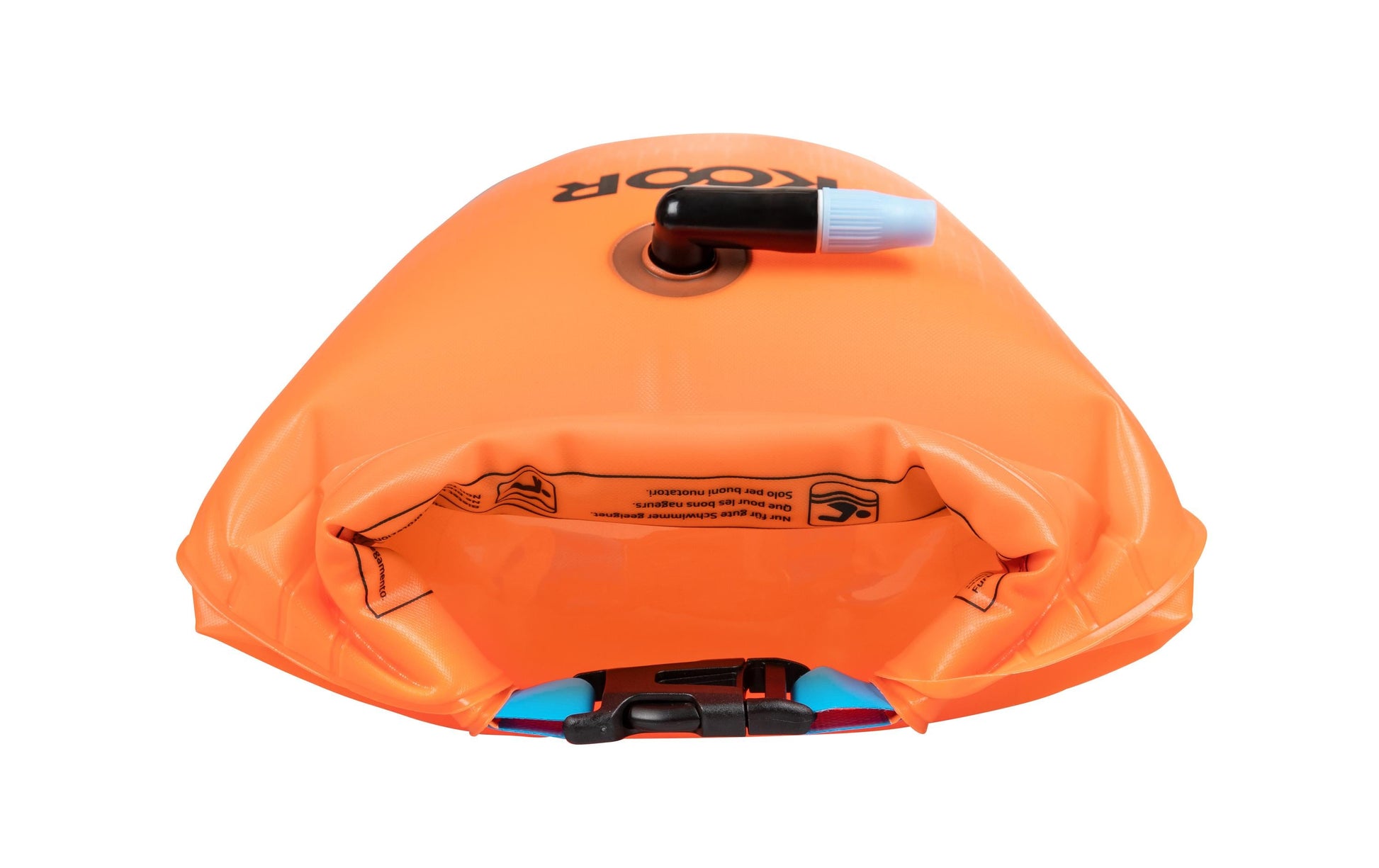 KOOR Schwimmboje – wasserfest – 15 l – orange – PVC