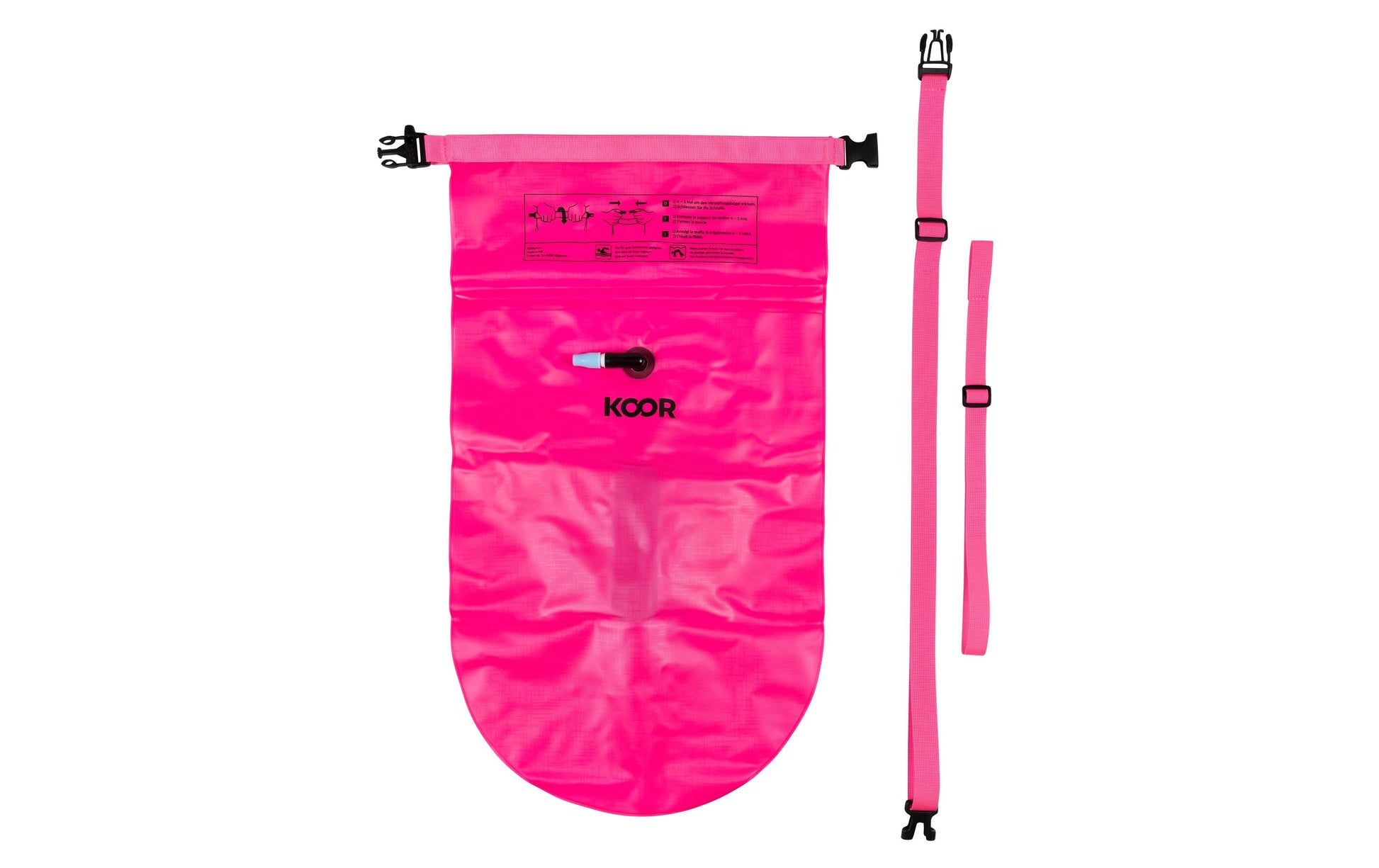 KOOR Schwimmboje – wasserfest – 20 l – pink – Polyvinylchlorid (PVC)
