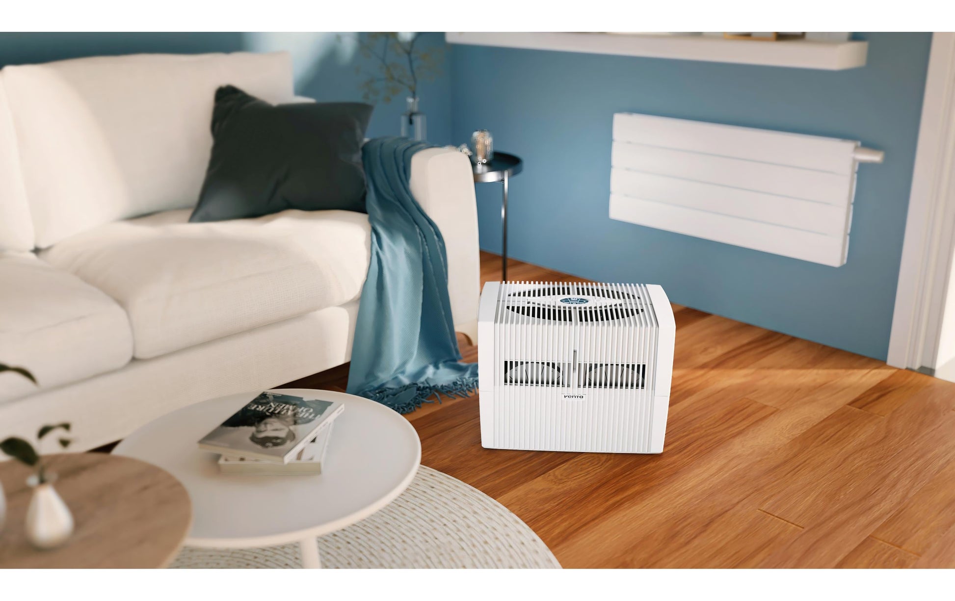 Venta Luftbefeuchter LW45 Comfort Plus – Verdunster, Tank 10 l, bis 45m², Hygrostat