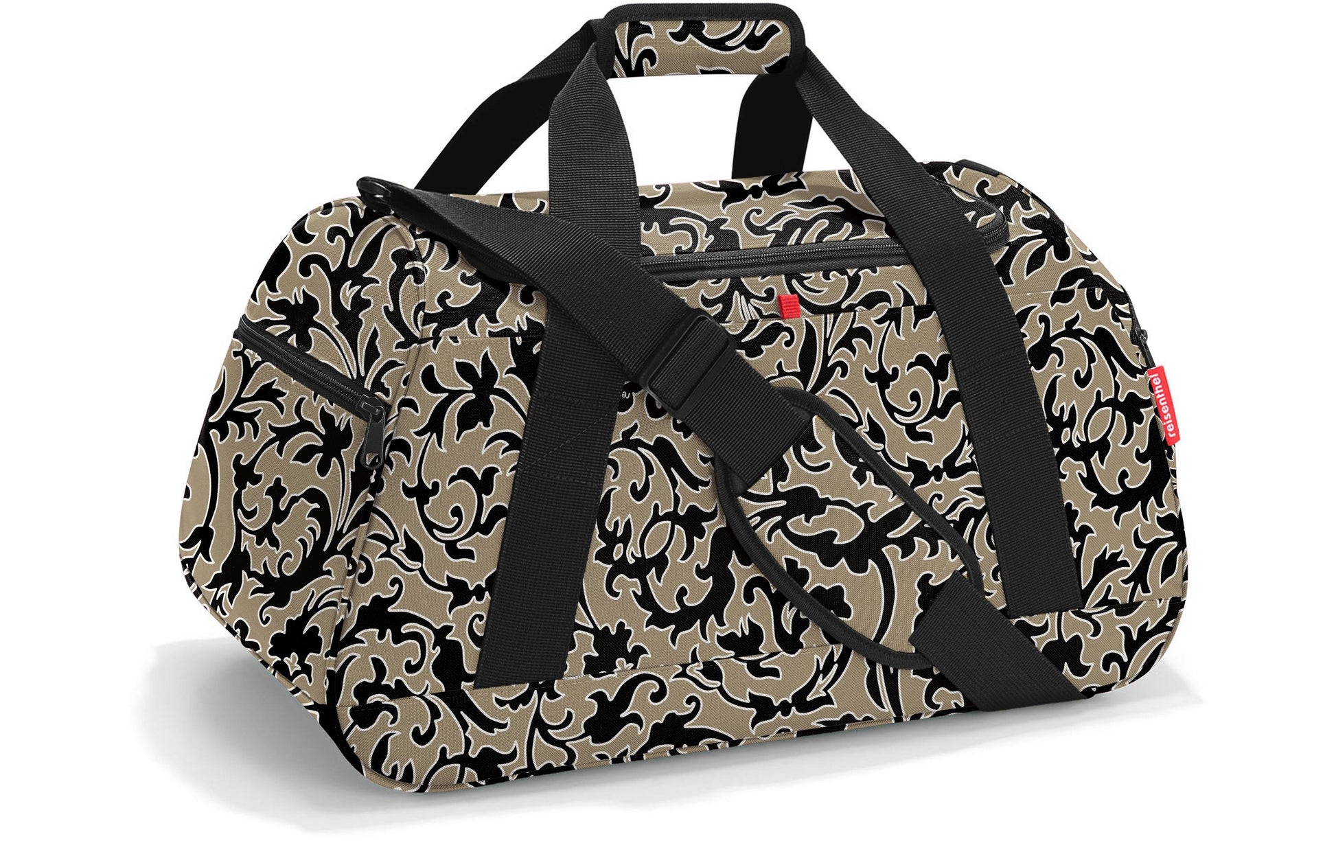 Reisenthel Sporttasche activitybag Baroque – 35 l, Polyester, schwarz, 54 × 33 × 30 cm