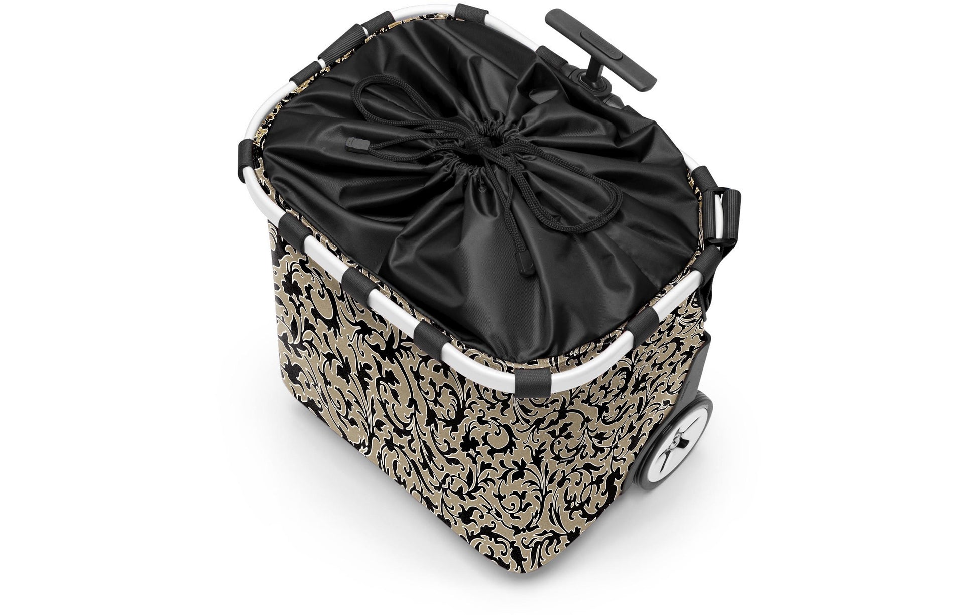 Reisenthel Stofftasche, rPET-Filz, Motiv Barock Marmor, 420×475×320 mm
