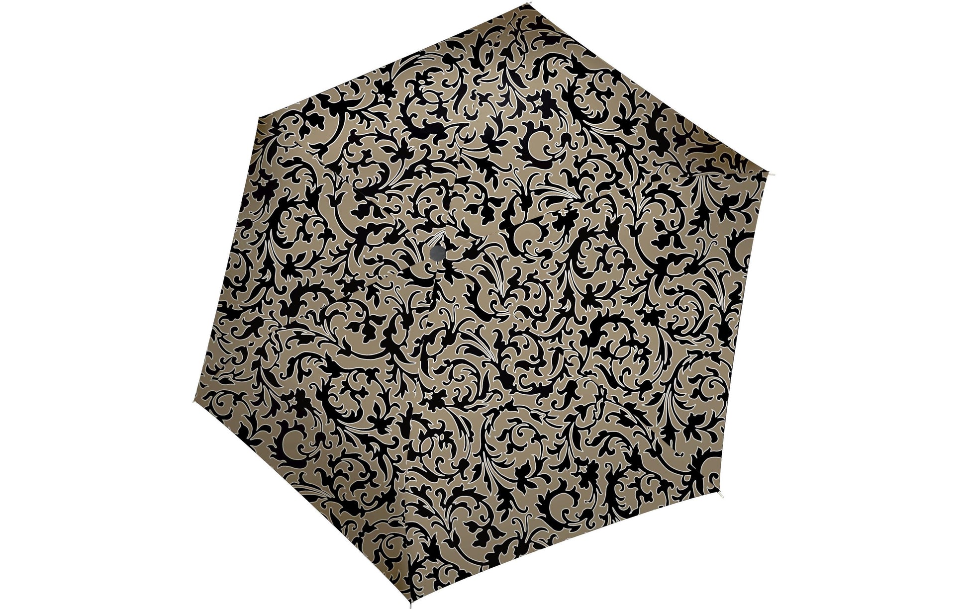 Reisenthel Taschenschirm pocket mini – Ø 97 cm, L 25 cm – schwarz Baroque Marble