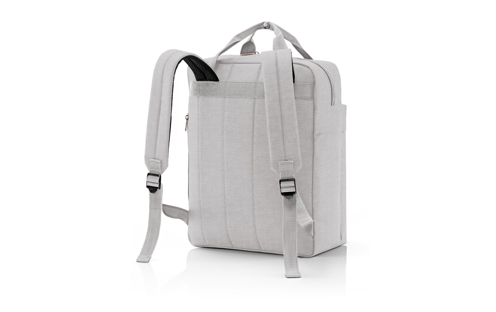 Reisenthel City-Rucksack Allday M – 15 l, Polyester – Grau, 300 × 390 × 130 mm