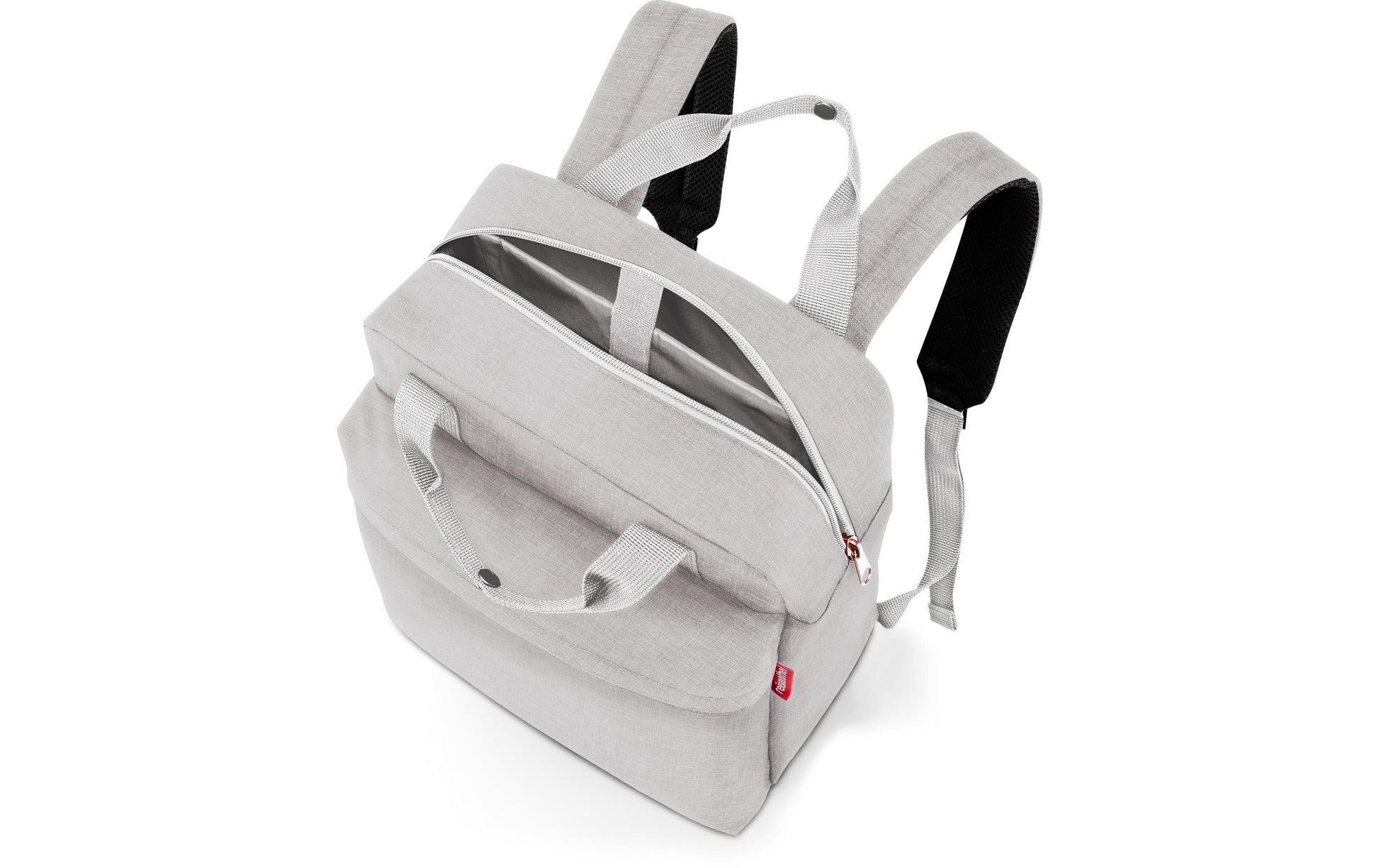 Reisenthel City-Rucksack Allday M – 15 l, Polyester – Grau, 300 × 390 × 130 mm