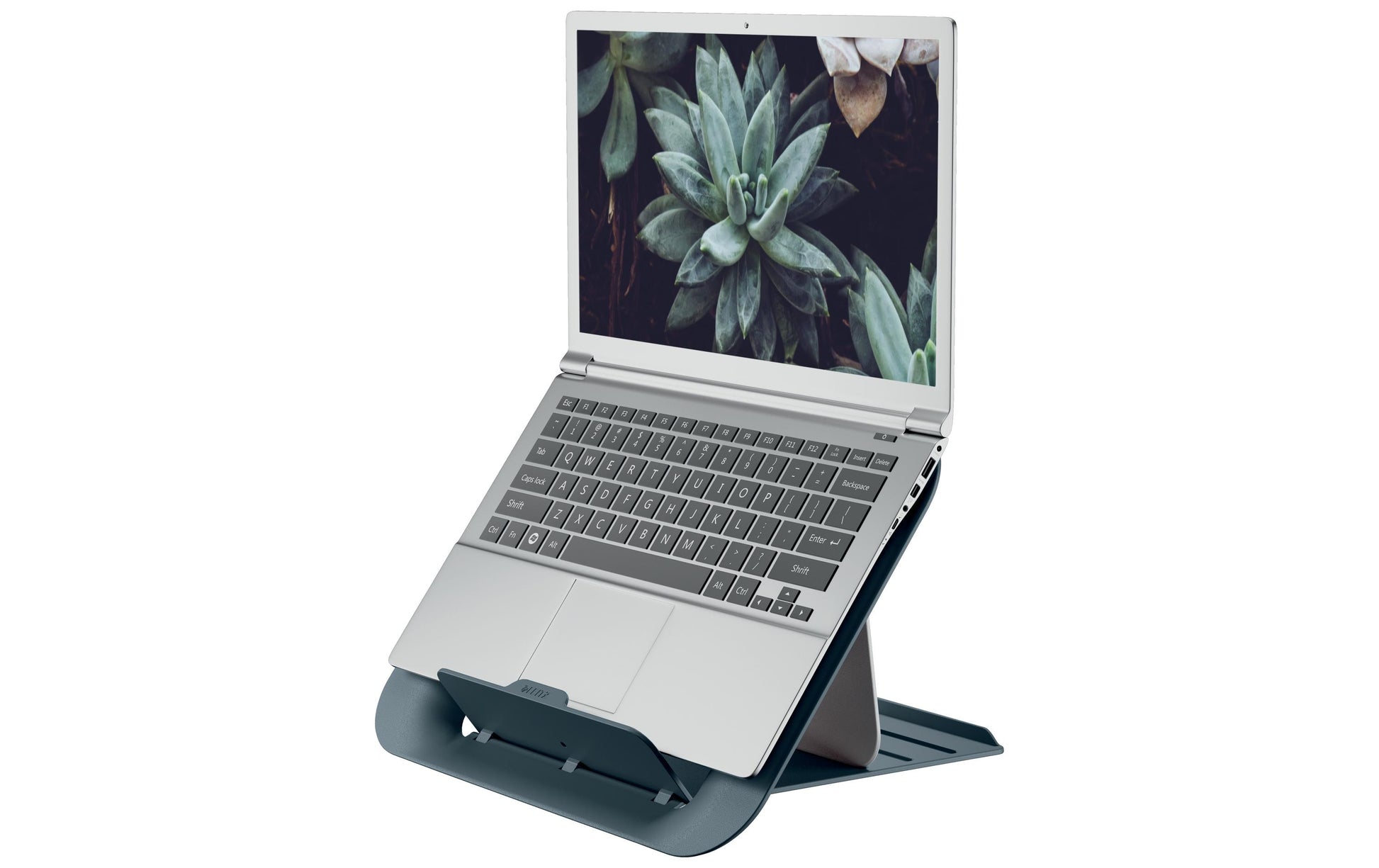 Leitz Ergo Cosy Notebookhalter – für Notebooks 13–17", Kunststoff, Samtgrau